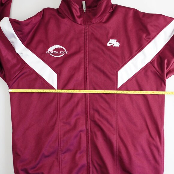 Vintage Y2K Nike Air Tracksuit Set Jacket Pants Florida State Red Mens Size XL - Picture 15 of 16